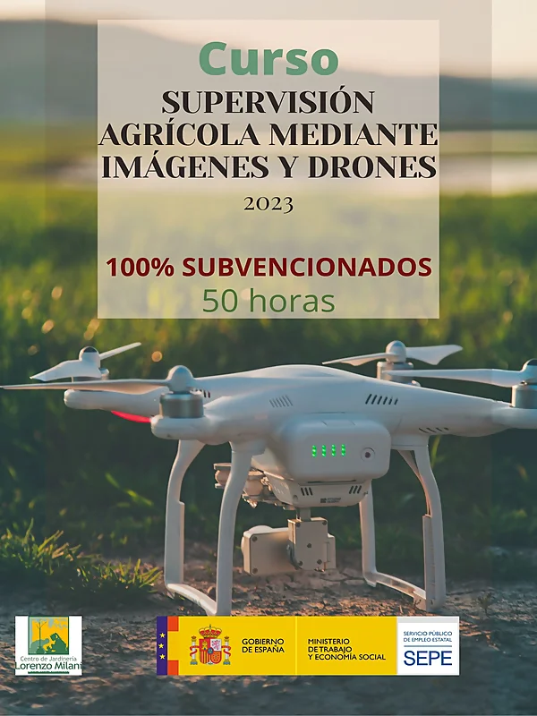 Supervisión agrícola mediante imágenes y drones