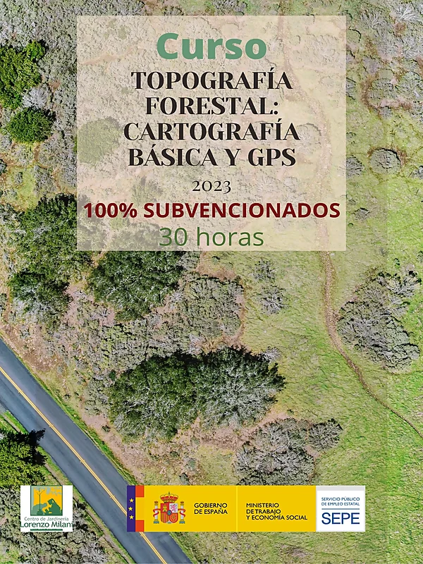 Topografía forestal: cartografía básica y GPS